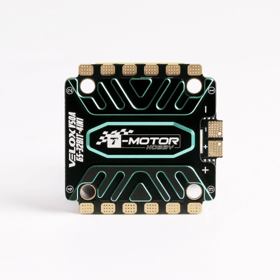 T-Motor VELOX V50A 6S 4IN1 32BIT ESC Electronic Speed Controller RC Racing Drone Quadcopter BLHeliSuite32 Tuning